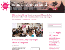 Tablet Screenshot of ellisinwonderland.nl